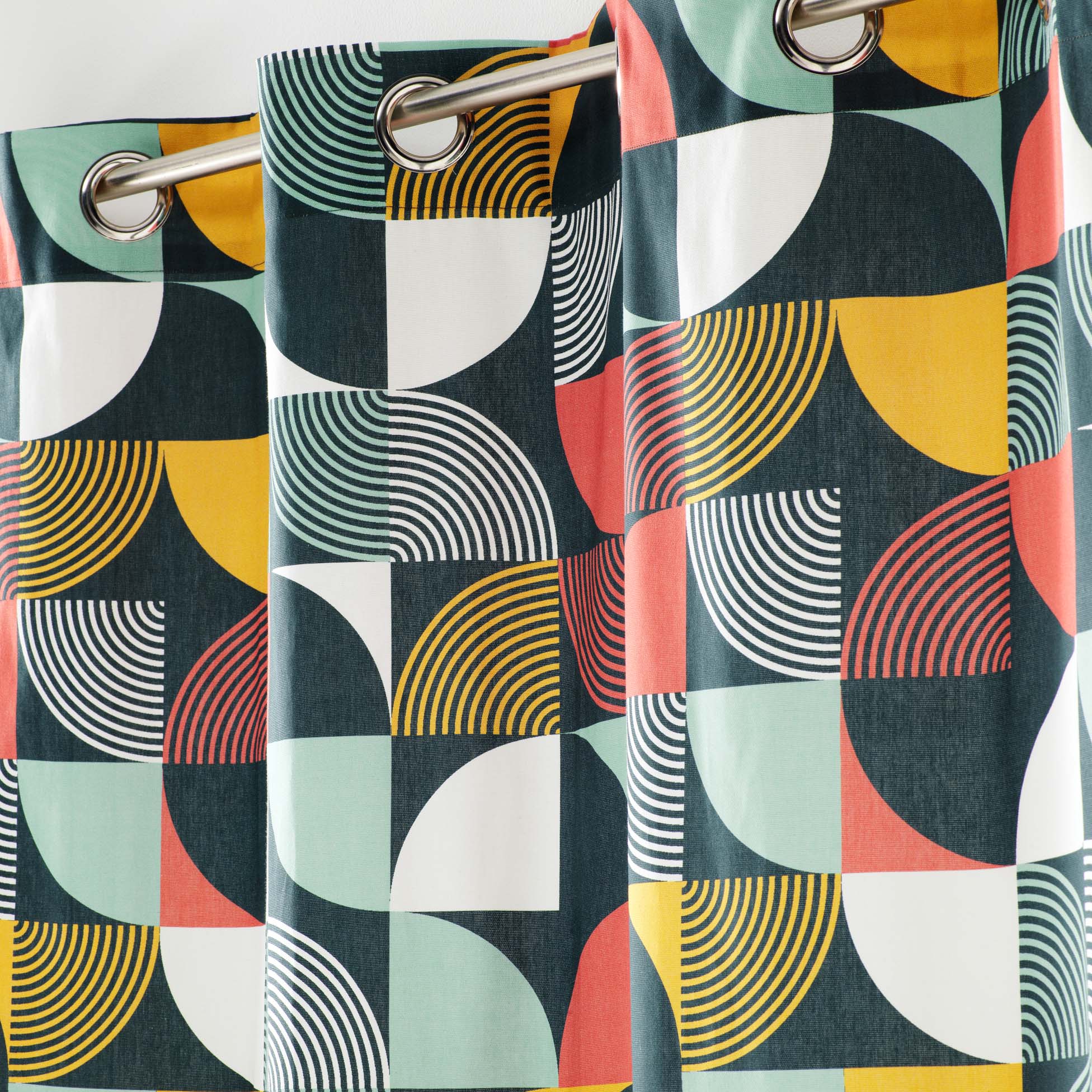 Draperie Rythmo Portocaliu, 140 x 240 cm (3)