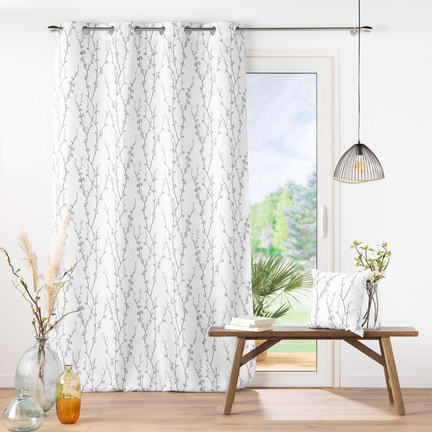 U10 Draperie Sakura Alb, 140 x 280 cm