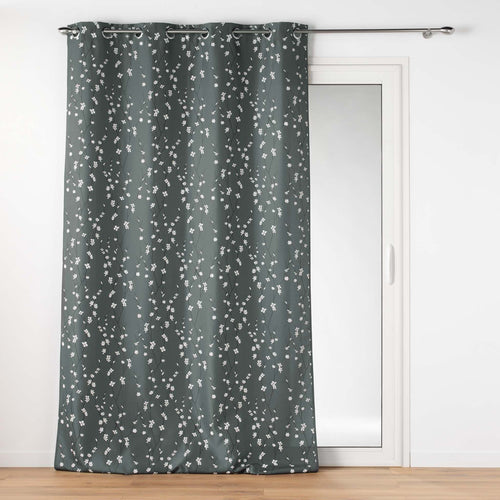 U10 Draperie Sakura Antracit, 140 x 260 cm