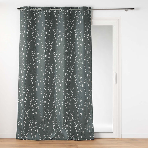 U10 Draperie Sakura Antracit, 140 x 260 cm