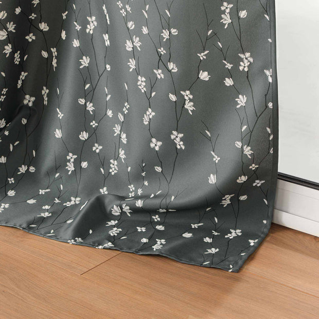 Draperie Sakura Antracit, 140 x 260 cm (4)