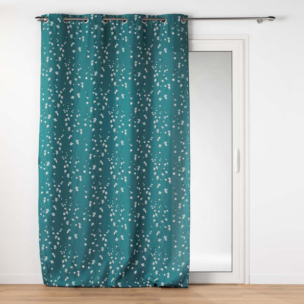 Draperie Sakura Verde, 140 x 260 cm