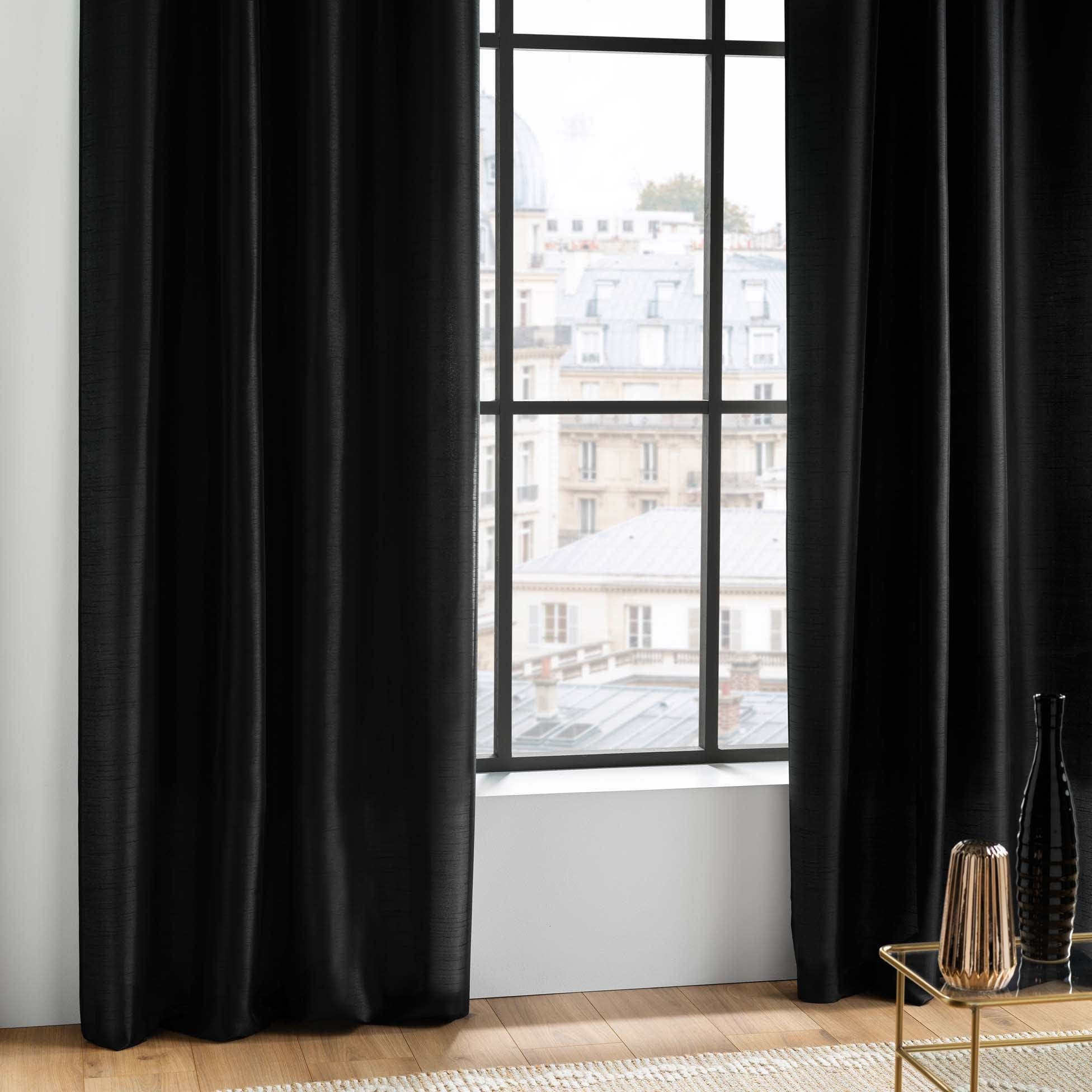 Draperie Shana Negru, 140 x 240 cm (6)