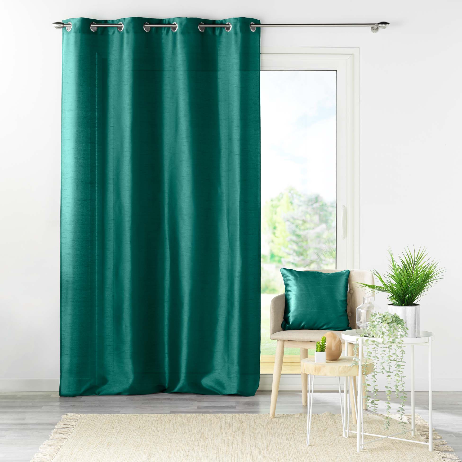 Draperie Shana Verde, 140 x 240 cm (1)