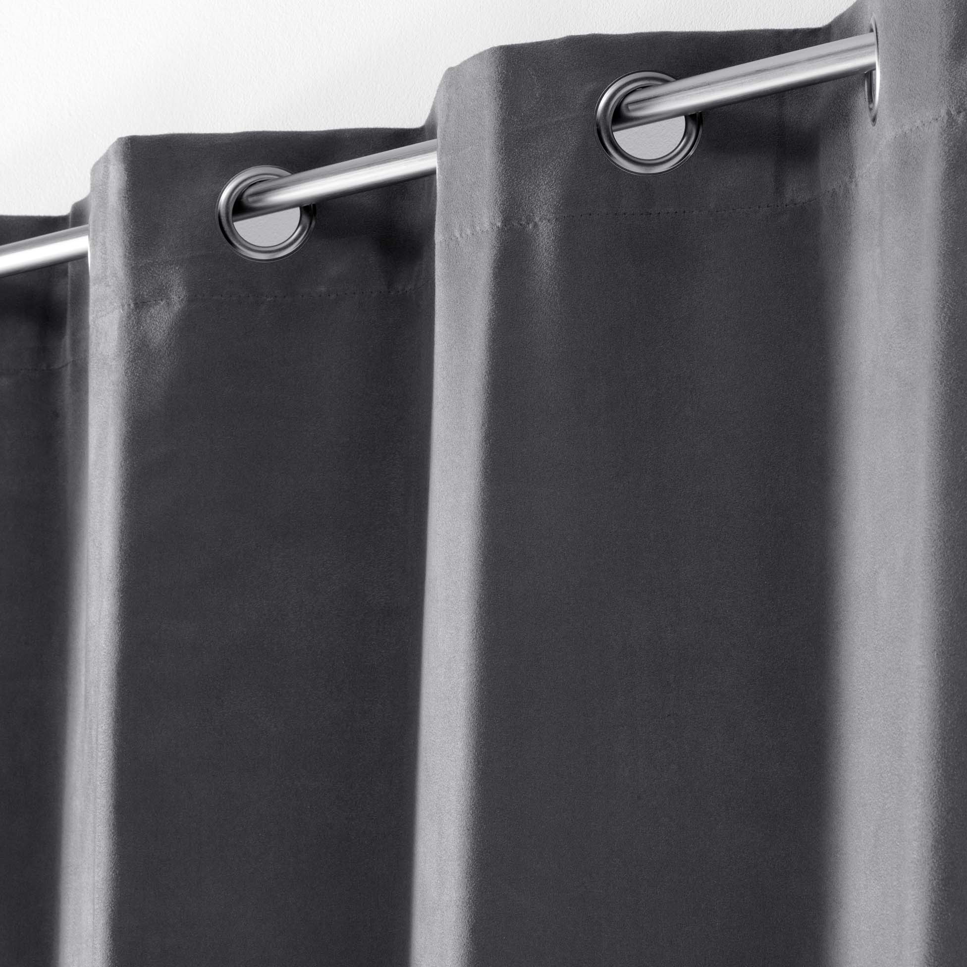 U10 Draperie Sultane Antracit, 140 x 240 cm