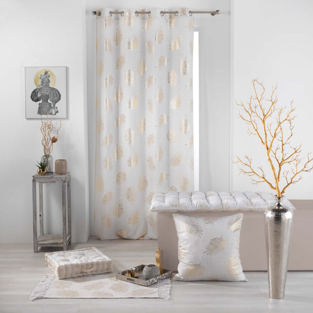 Draperie Sunny Gold Bej, 140 x 260 cm (1)