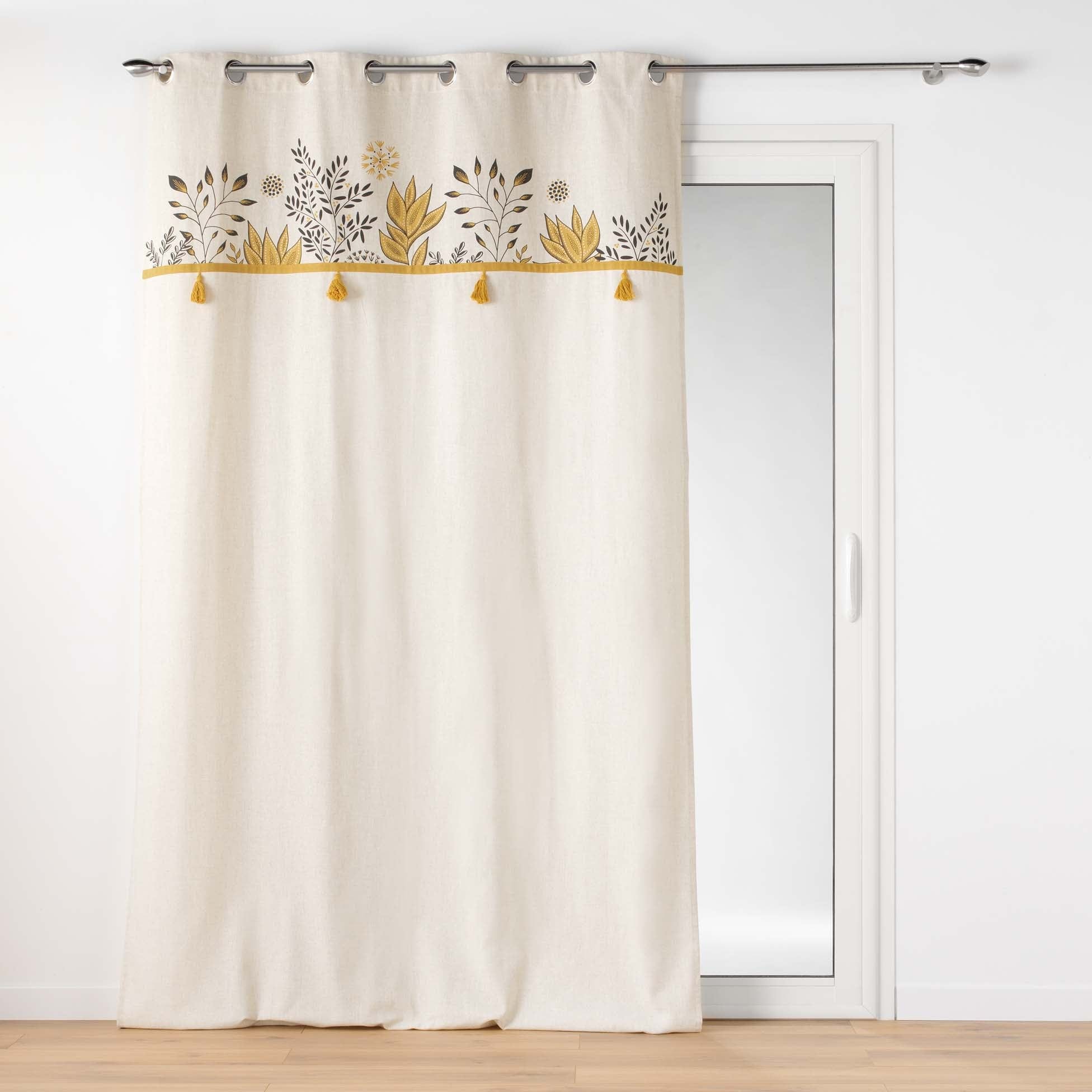 U10 Draperie Suzanne Galben, 140 x 240 cm