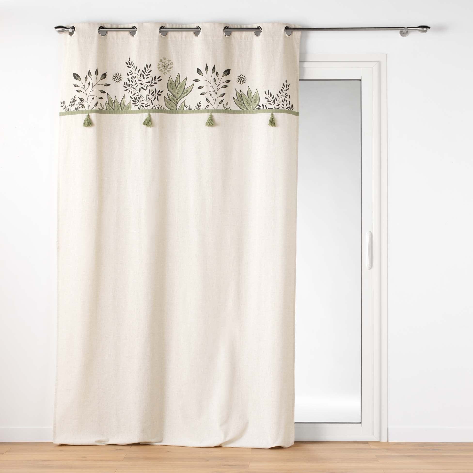 Draperie Suzanne Verde, 140 x 240 cm