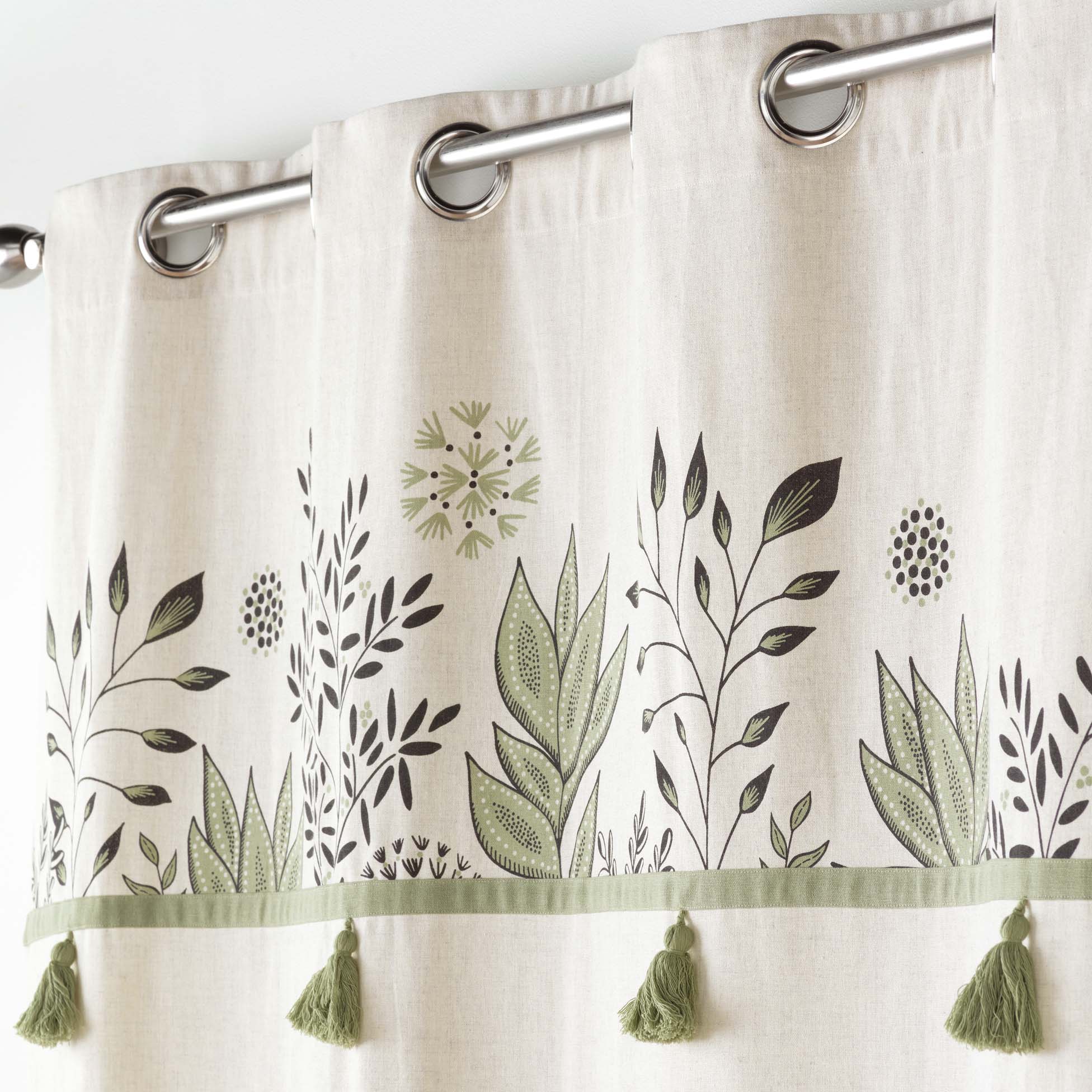 U10 Draperie Suzanne Verde, 140 x 240 cm