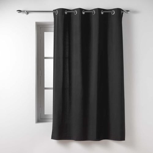 Draperie Twily Negru, 135 x 180 cm