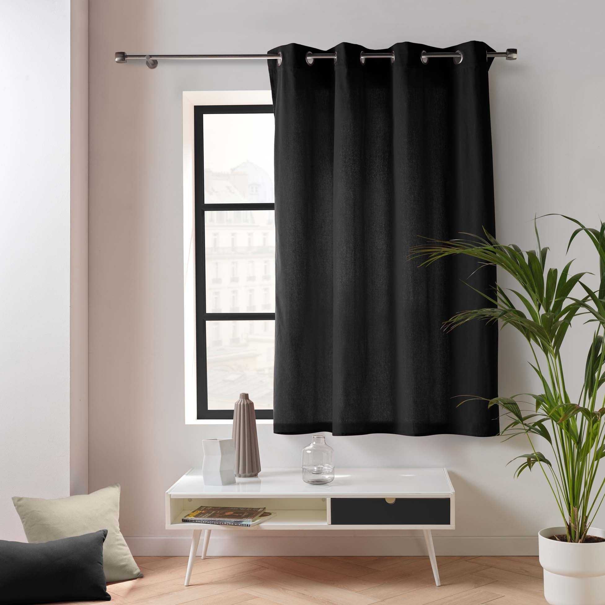 Draperie Twily Negru, 135 x 180 cm (1)