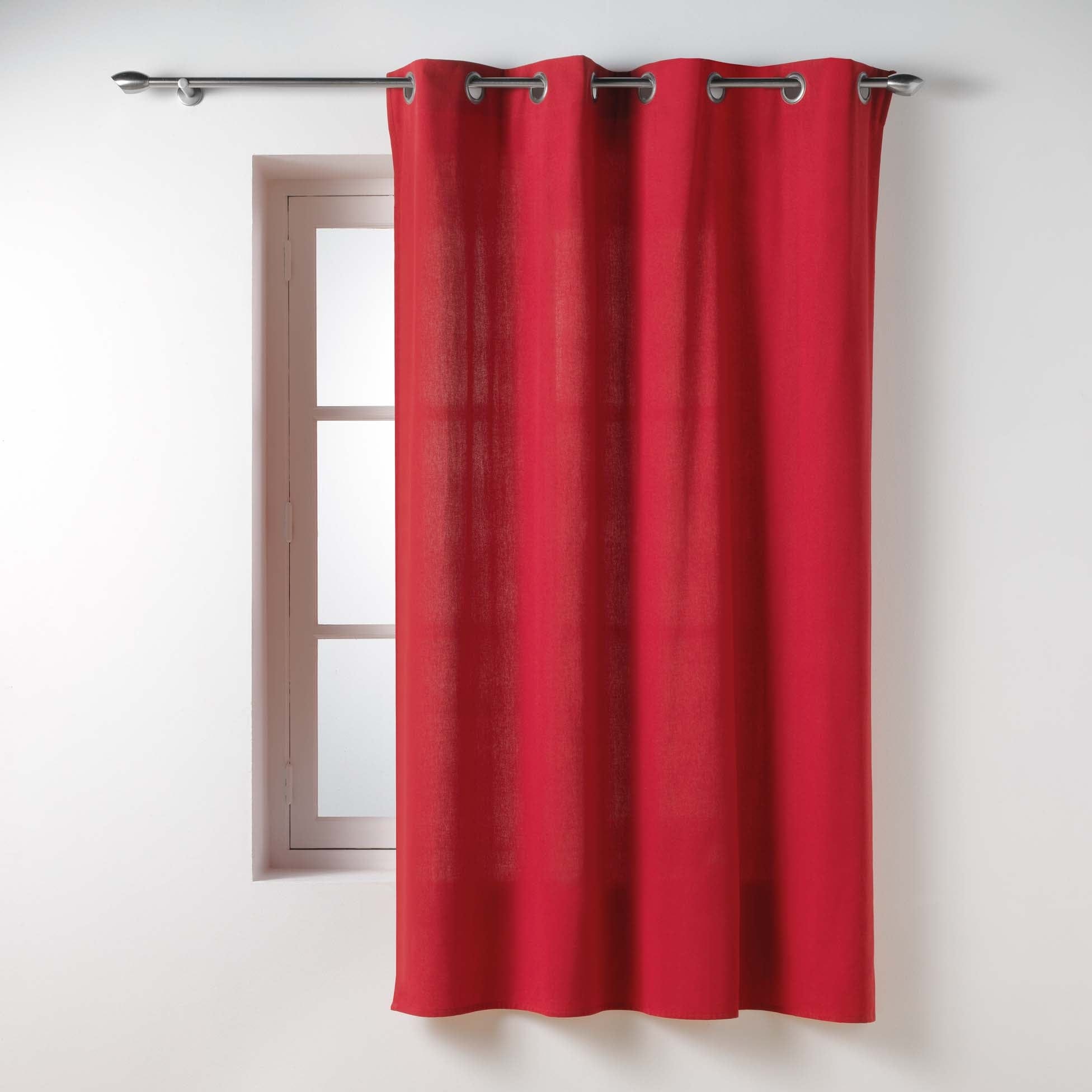 Draperie Twily Rosu, 135 x 180 cm