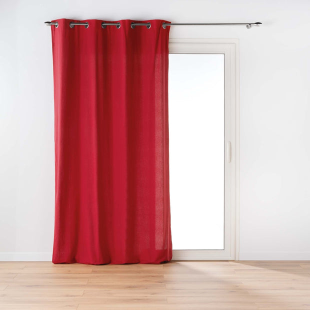 Draperie Twily Rosu, 135 x 260 cm