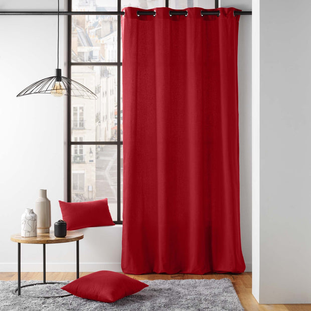 Draperie Twily Rosu, 135 x 260 cm (1)
