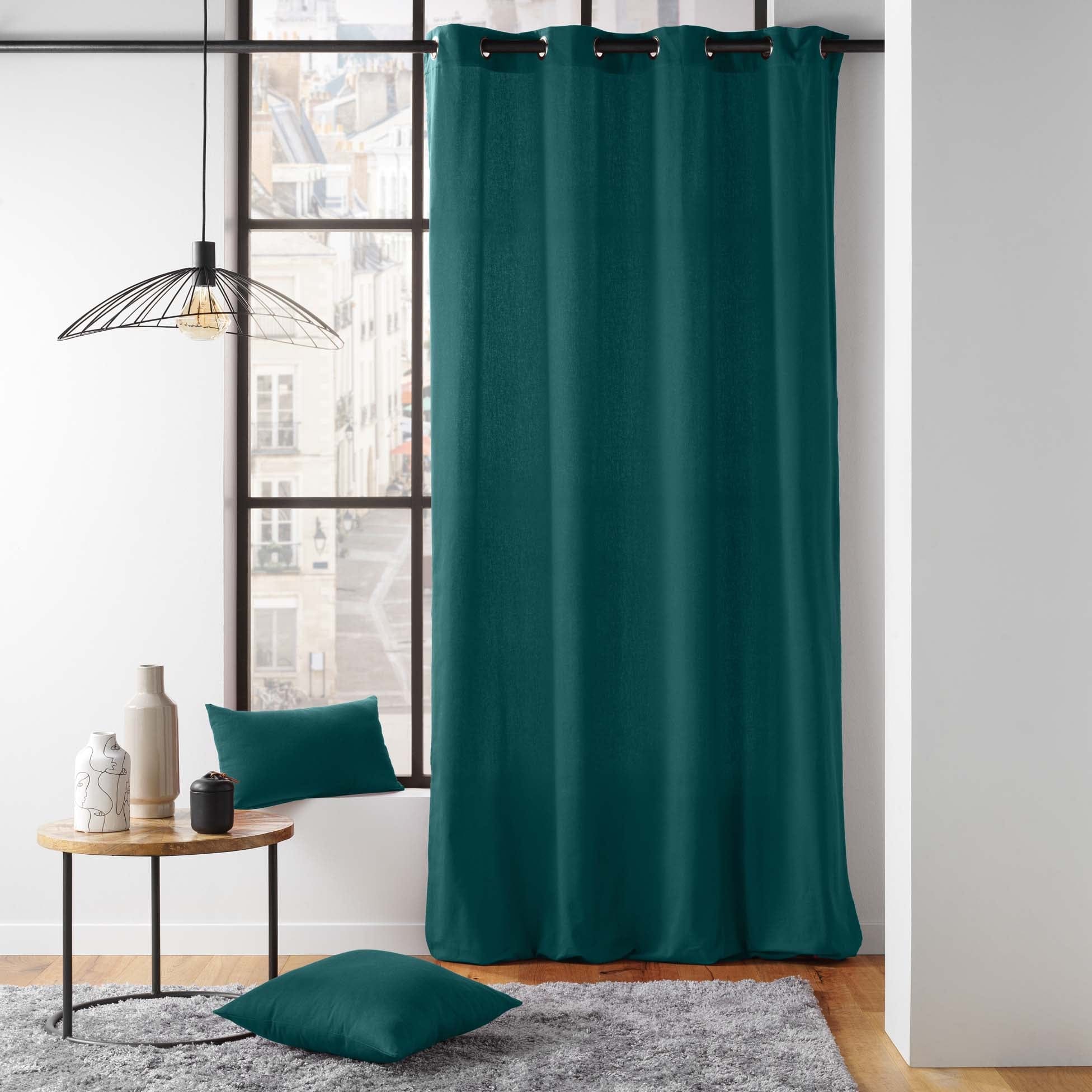 U10 Draperie Twily Verde, 135 x 260 cm