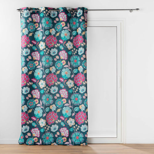 Draperie Winteria Albastru Inchis, 140 x 260 cm