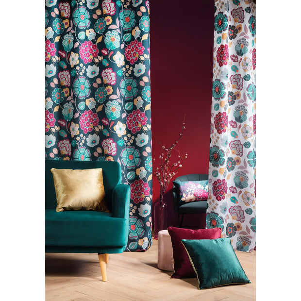 Draperie Winteria Albastru Inchis, 140 x 260 cm (2)