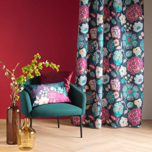 U10 Draperie Winteria Albastru Inchis, 140 x 260 cm