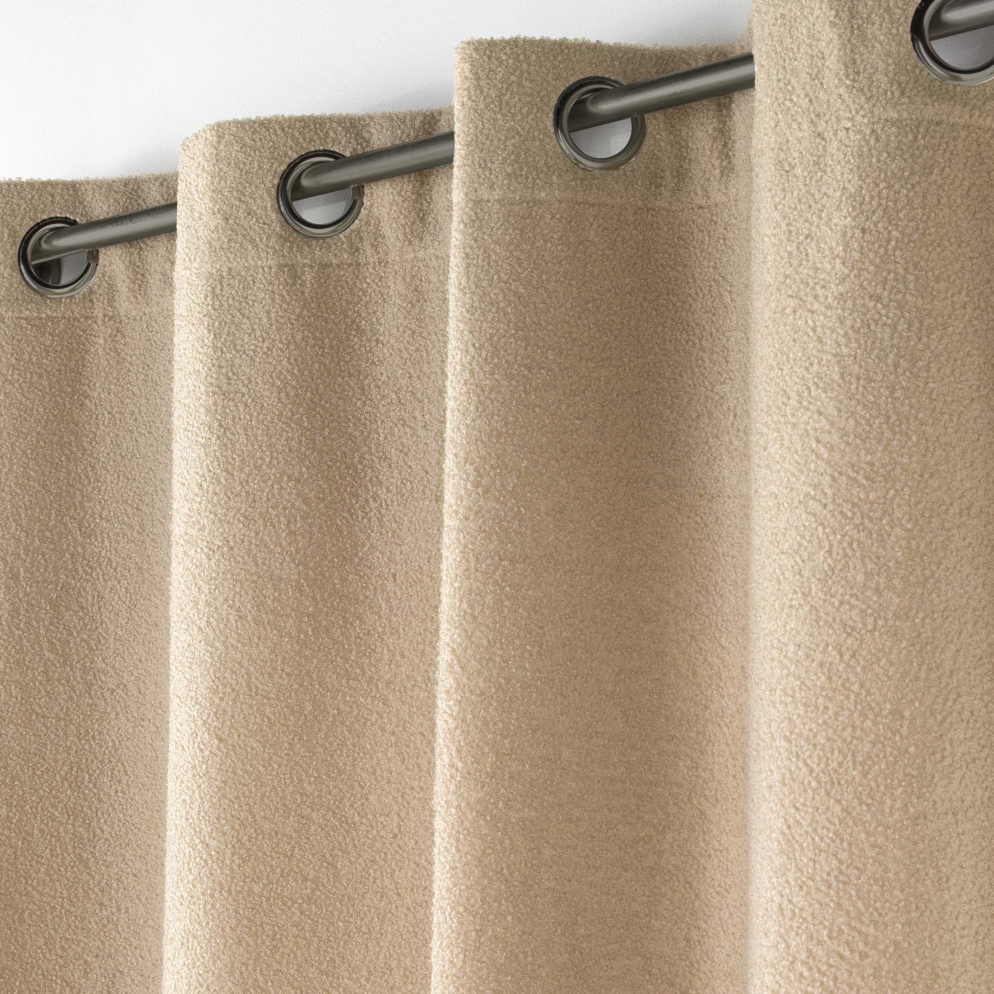Draperie Wooly Bej, 140 x 240 cm (3)