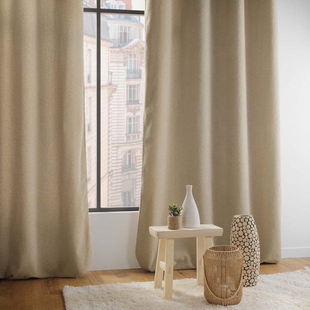 U10 Draperie Wooly Bej, 140 x 240 cm