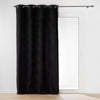 Draperie Wooly Negru, 140 x 240 cm