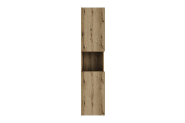 Dulap baie inalt cu 2 usi, Nova Stejar, l30xA25xH140 cm (1)