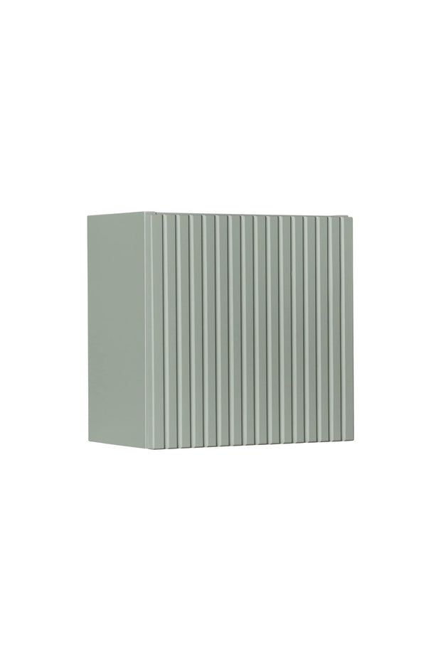 Dulap baie suspendat cu 1 usa, Line Verde, l30xA18,9xH30 cm