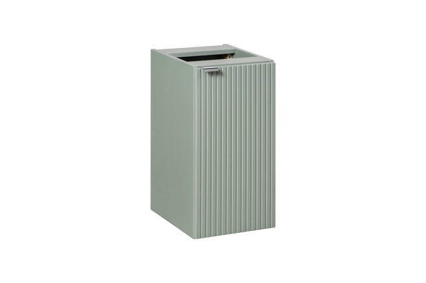 Dulap baie suspendat cu 1 usa, Line Verde, l30xA39xH57 cm