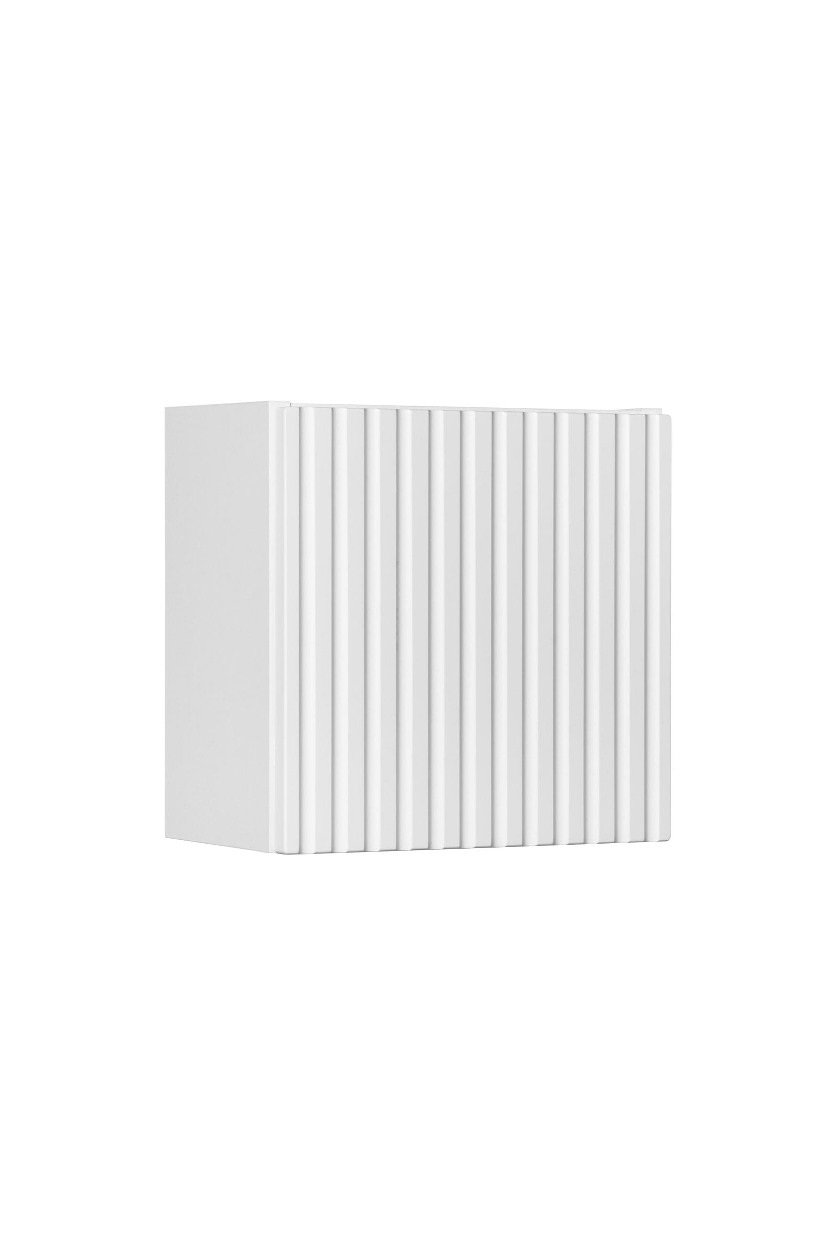 Dulap baie suspendat cu 1 usa, Nova Alb, l30xA18,9xH30 cm