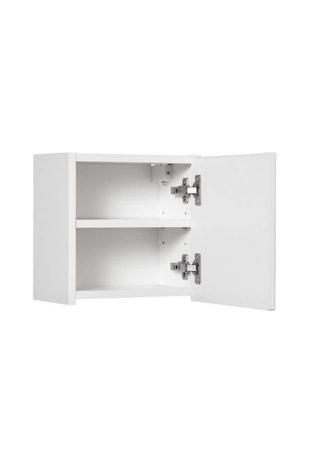 Dulap baie suspendat cu 1 usa, Nova Alb, l30xA18,9xH30 cm (2)