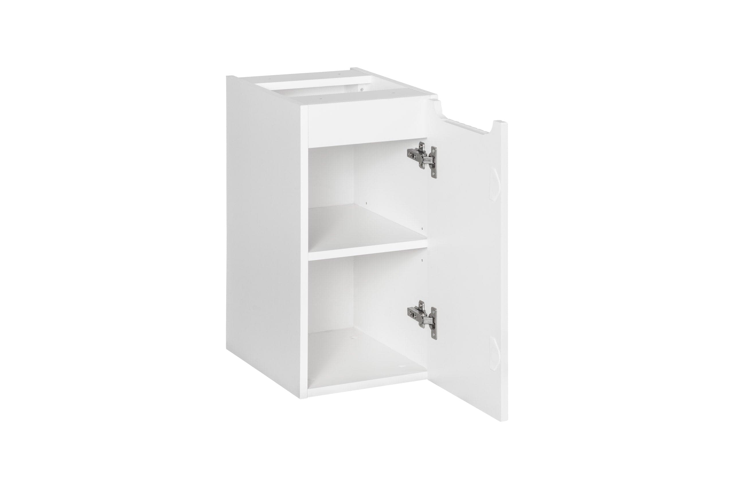 Dulap baie suspendat cu 1 usa, Nova Alb, l30xA39xH57 cm (2)