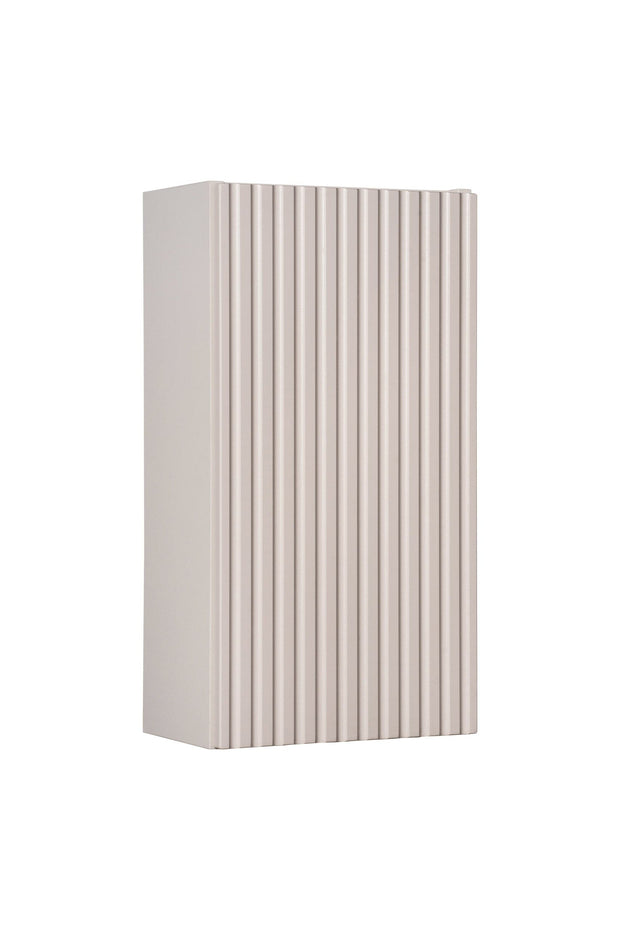 Dulap baie suspendat cu 1 usa, Nova Bej, l30xA18,9xH57 cm