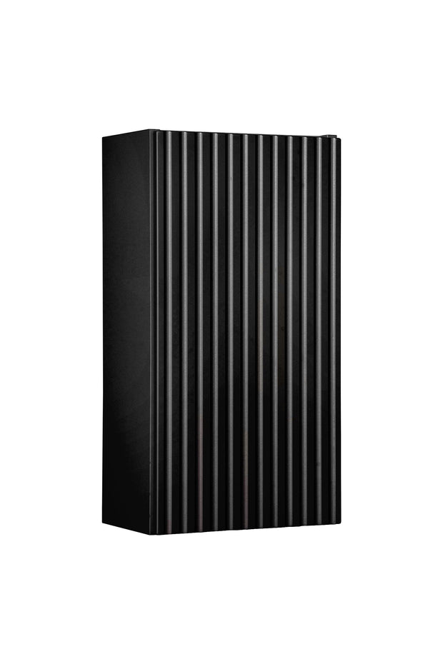 Dulap baie suspendat cu 1 usa, Nova Negru, l30xA18,9xH57 cm