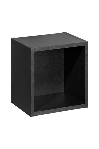 Dulap baie suspendat din pal, Nova Negru, l26,7xA21,3xH27,9 cm