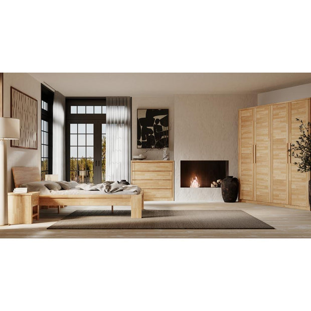 Olivia Living Dulap din lemn cu 2 usi, Timo 2T WG Oil Stejar, l104,6xA65xH220 cm