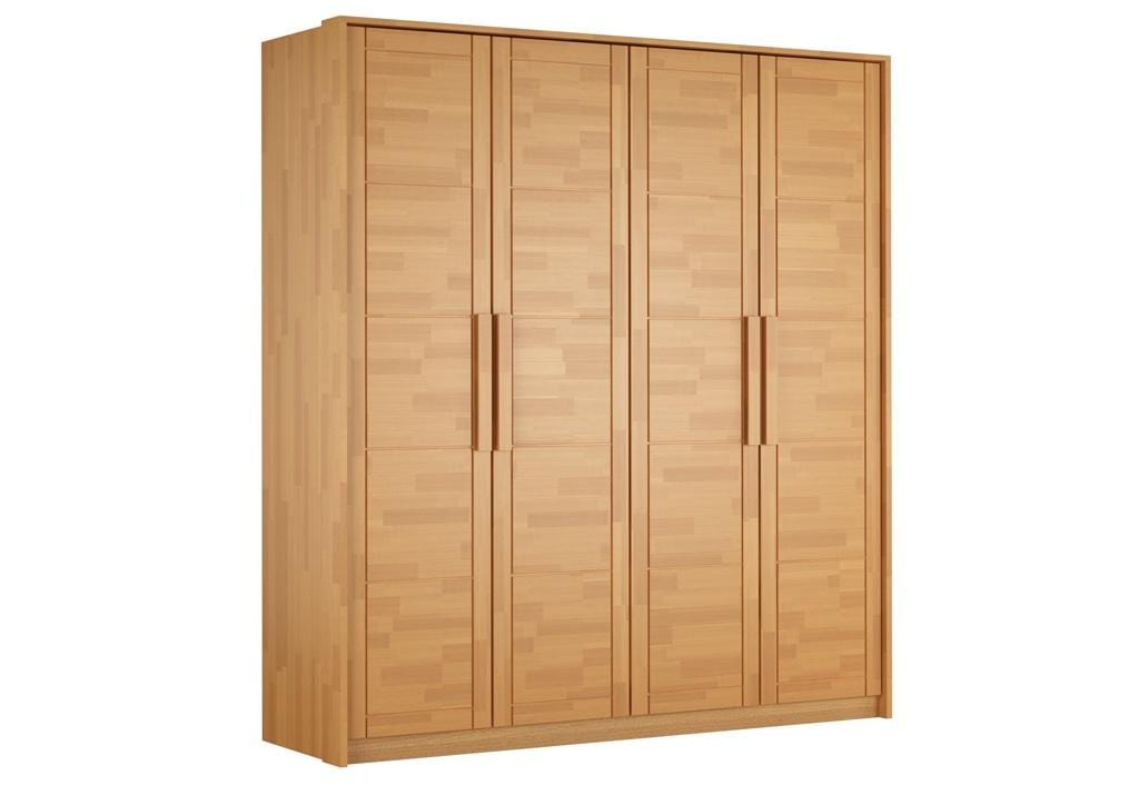 Olivia Living Dulap din lemn cu 4 usi, Timo 4T BL Fag, l203xA65xH220 cm