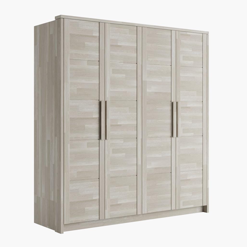 Olivia Living Dulap din lemn cu 4 usi, Timo 4T WG Stejar Sonoma, l203xA65xH220 cm