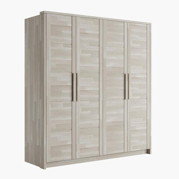 Olivia Living Dulap din lemn cu 4 usi, Timo 4T WG Stejar Sonoma, l203xA65xH220 cm