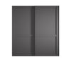 Dulap din pal cu 2 usi glisante, Marlow Grafit, l197,3xA67xH217 cm (3)
