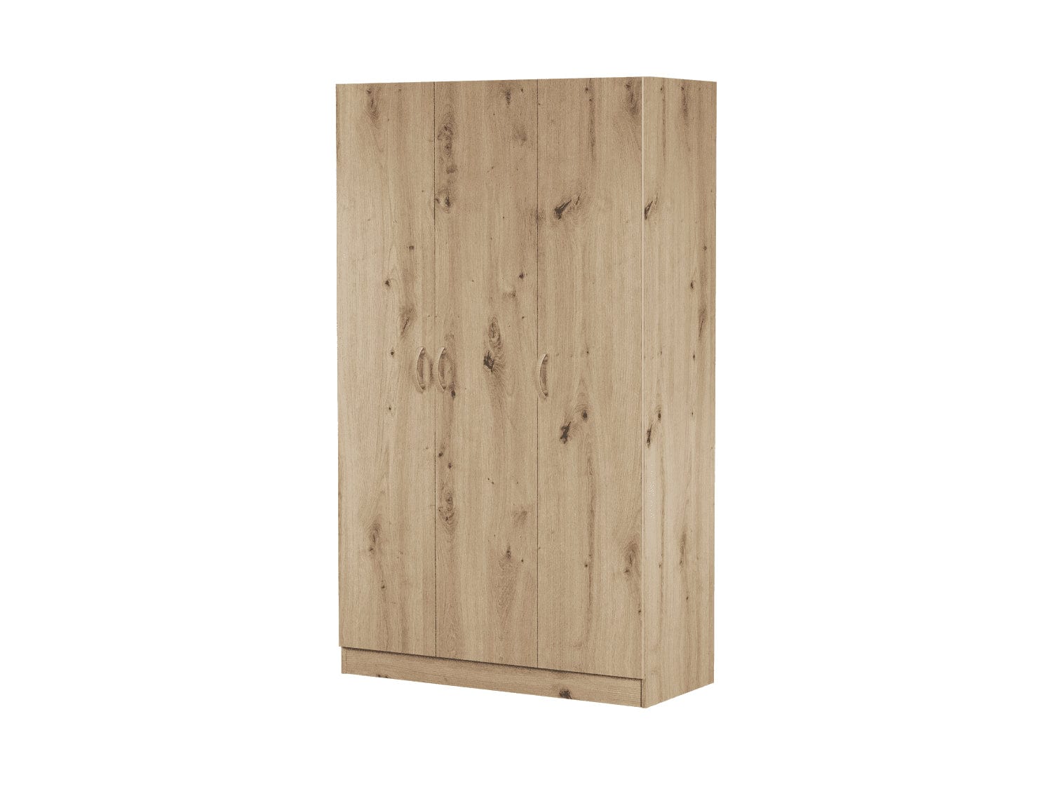 Vitorog Dulap din pal, cu 3 usi, 3K Stejar Artisan, l105xA52xH175 cm