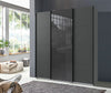 Wimex Dulap din pal, cu 3 usi glisante si oglinda, Norderstedt Grafit / Gri, l180xA64xH208 cm