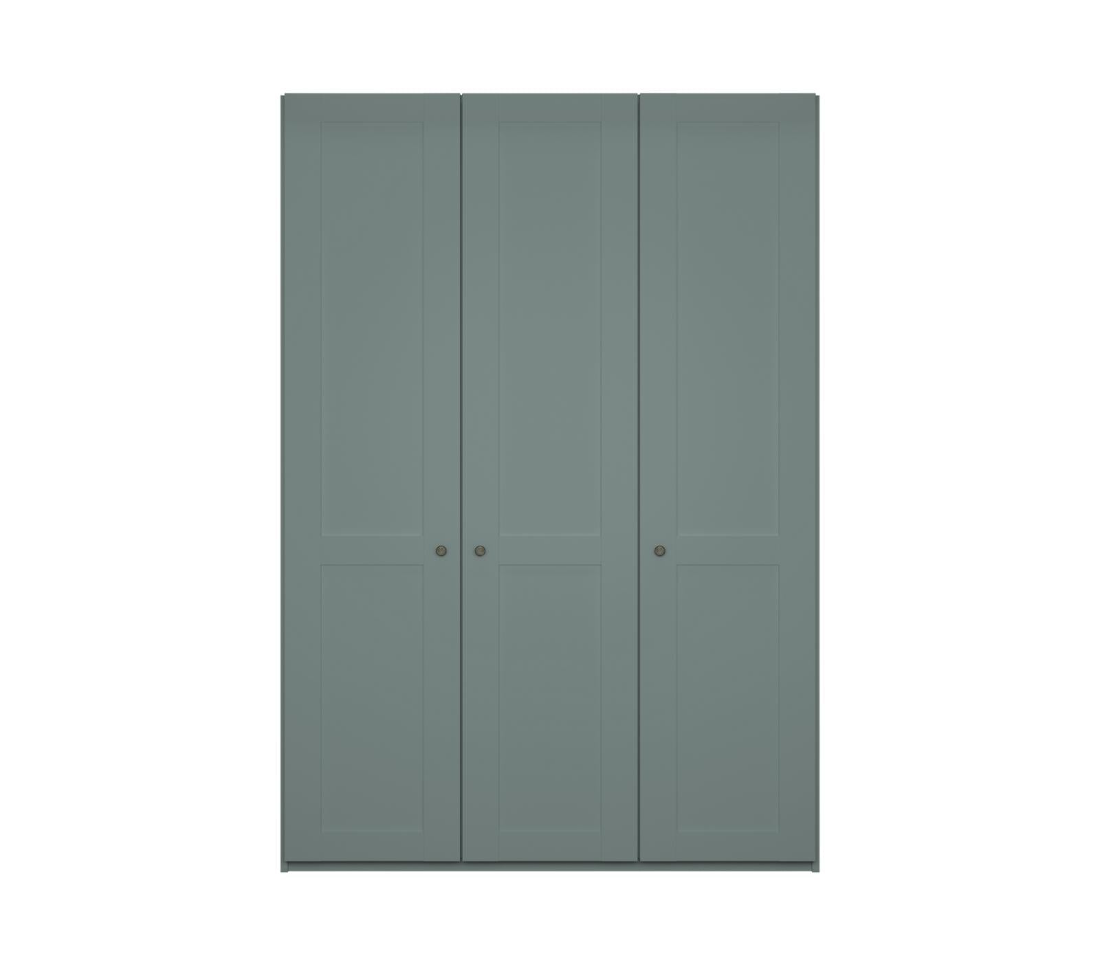 Dulap din pal cu 3 usi, Marlow Verde, l148,4xA58xH216 cm (2)