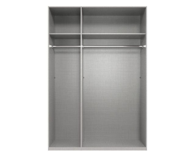 Wimex Dulap din pal, cu 3 usi si oglinda, Level36 Black A Stejar, l150xA58xH216 cm