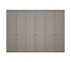 Dulap din pal cu 6 usi, Marlow Gri, l295,2xA58xH216 cm (2)