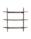 Etajera suspendata din lemn de mango, Westwood 3S Maro, l100xA23xH100 cm (1)