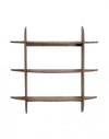 Etajera suspendata din lemn de mango, Westwood 3S Maro, l100xA23xH100 cm (4)