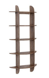 Etajera suspendata din lemn de mango, Westwood 5S Maro, l70xA22xH160 cm