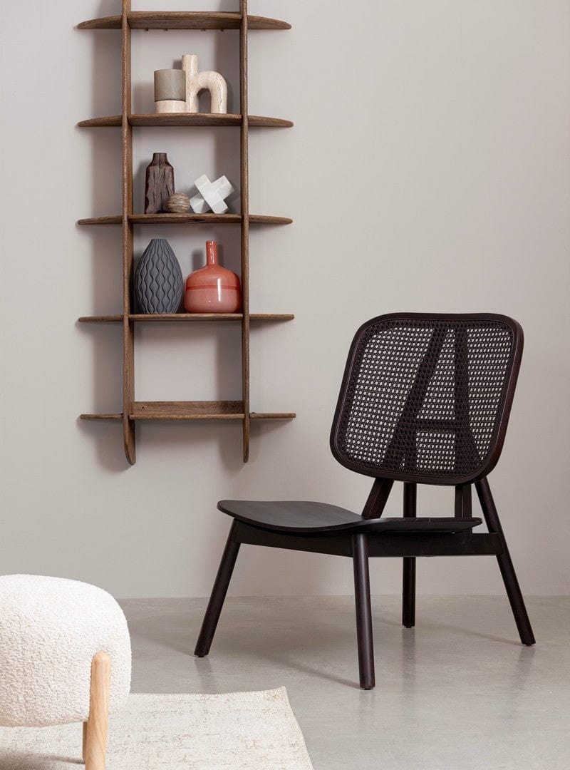 Etajera suspendata din lemn de mango, Westwood 5S Natural, l70xA22xH160 cm (4)