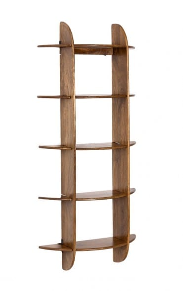 Etajera suspendata din lemn de mango, Westwood 5S Natural, l70xA22xH160 cm (5)