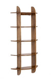 Etajera suspendata din lemn de mango, Westwood 5S Natural, l70xA22xH160 cm (5)